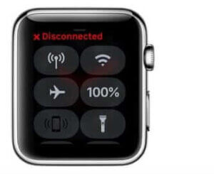 檢查Apple Watch上的連線狀態